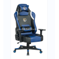 Silla de juego reclinable de cuero